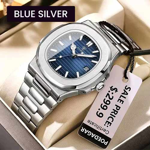 Blue-Silver
