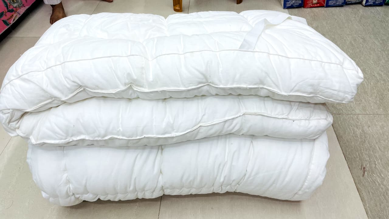 ✅মাইক্রো পলির টপার,সাইজ ৫/৭🛏